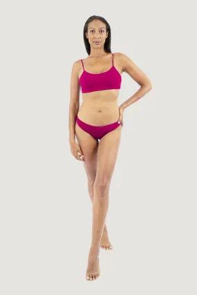 Bikini Canggu - Low Waist - Red Coral