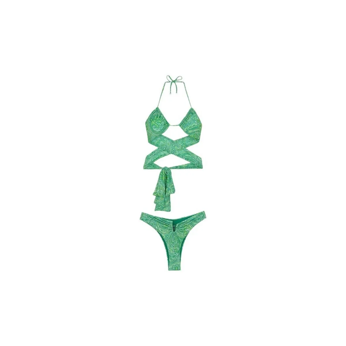 Bikini Donna Fantasia Verde Fk24-0700x12