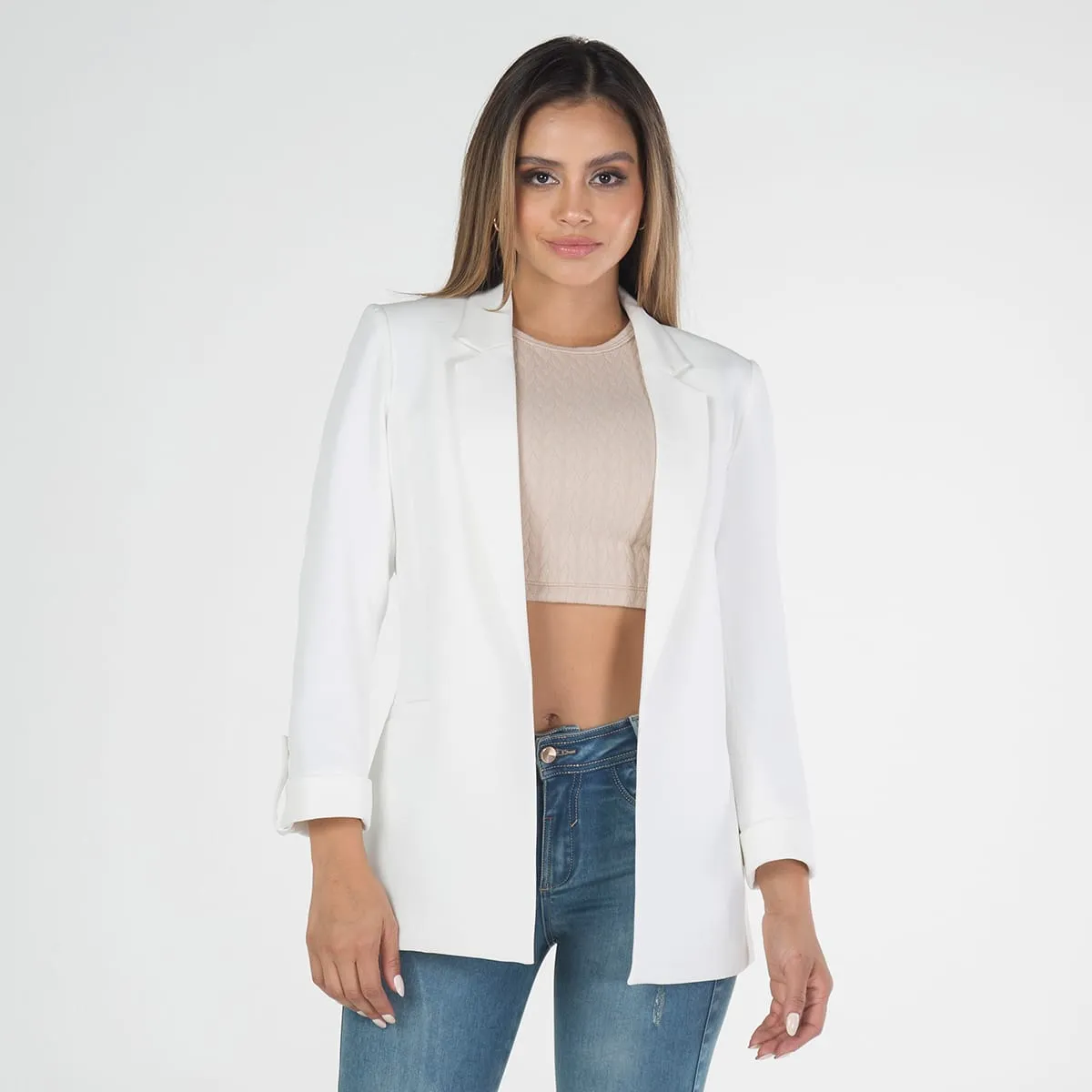 Blazer Abierto Slim Zamoha