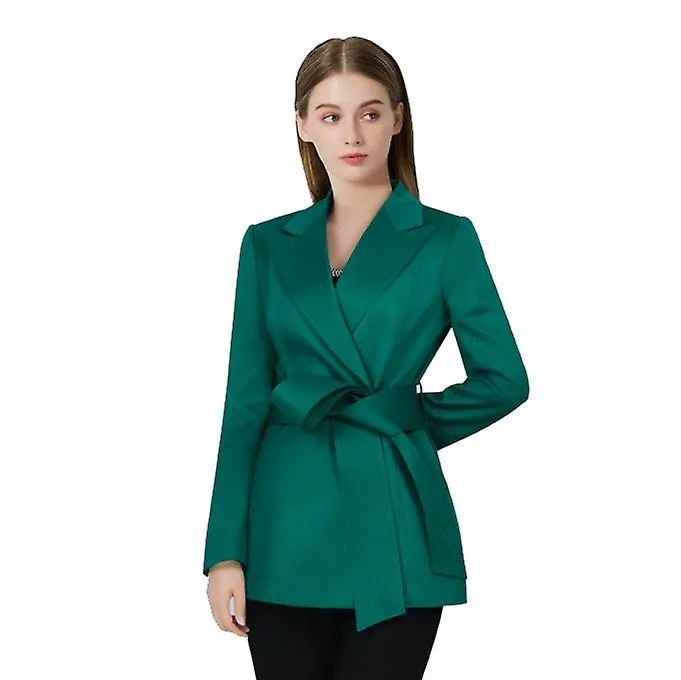 Blazer sólido para mujer Business Office Blazer