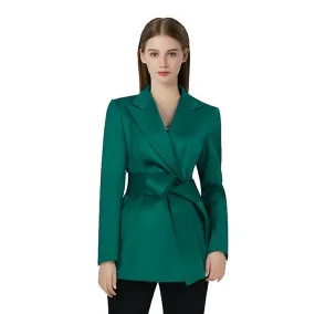 Blazer sólido para mujer Business Office Blazer