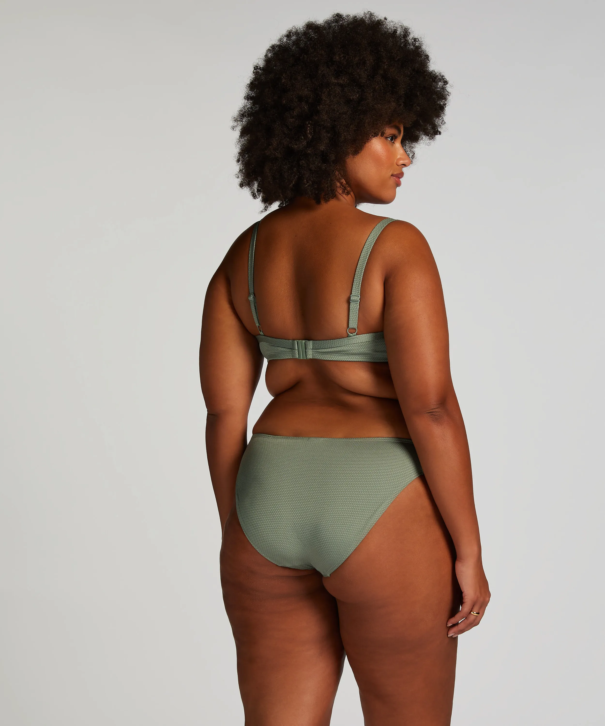 Braguita de Bikini Rio Scallop - Verde