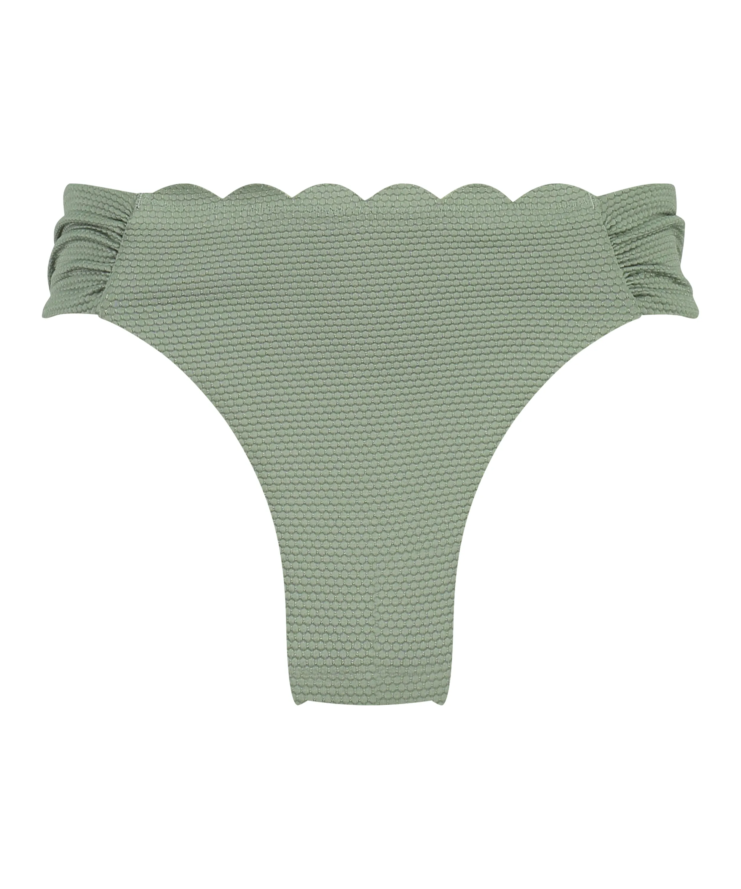 Braguita de Bikini Rio Scallop - Verde