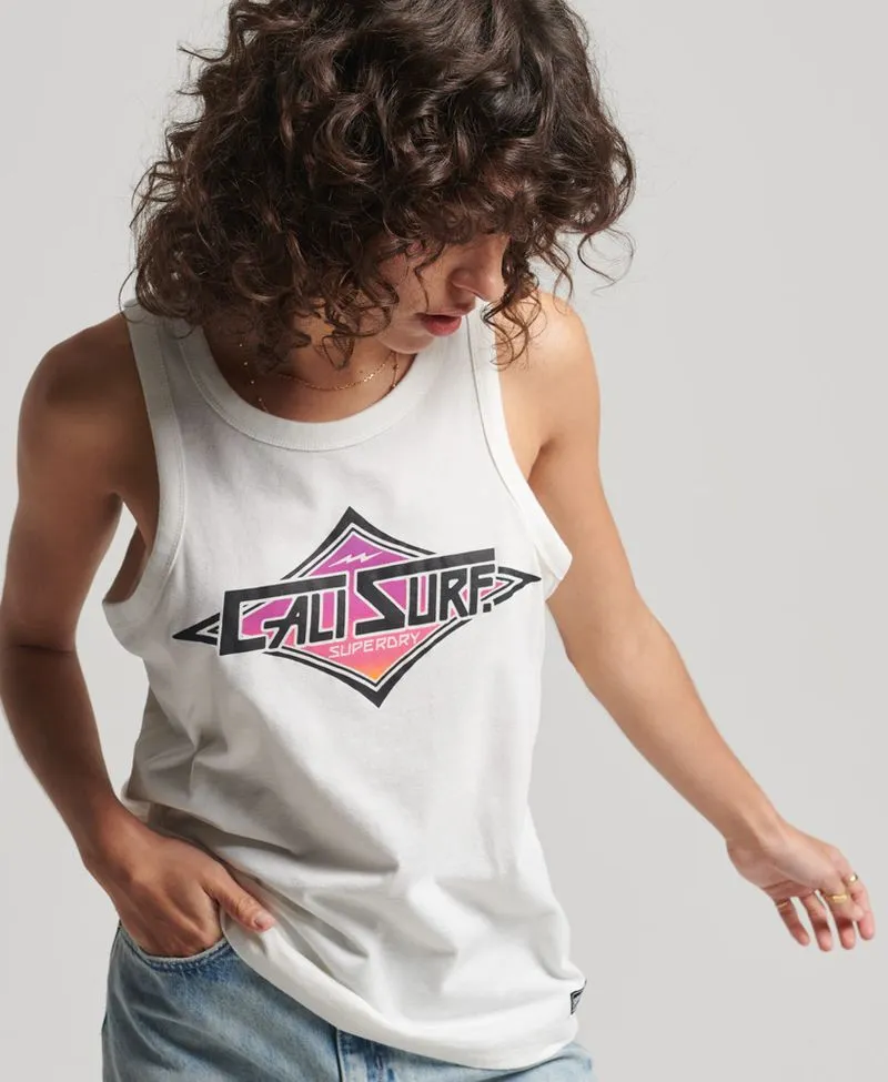 Camiseta Para Mujer Vintage Cali Vest Superdry 51218