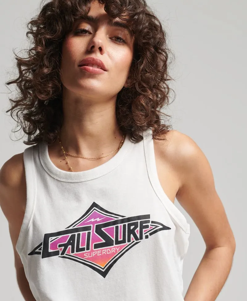 Camiseta Para Mujer Vintage Cali Vest Superdry 51218