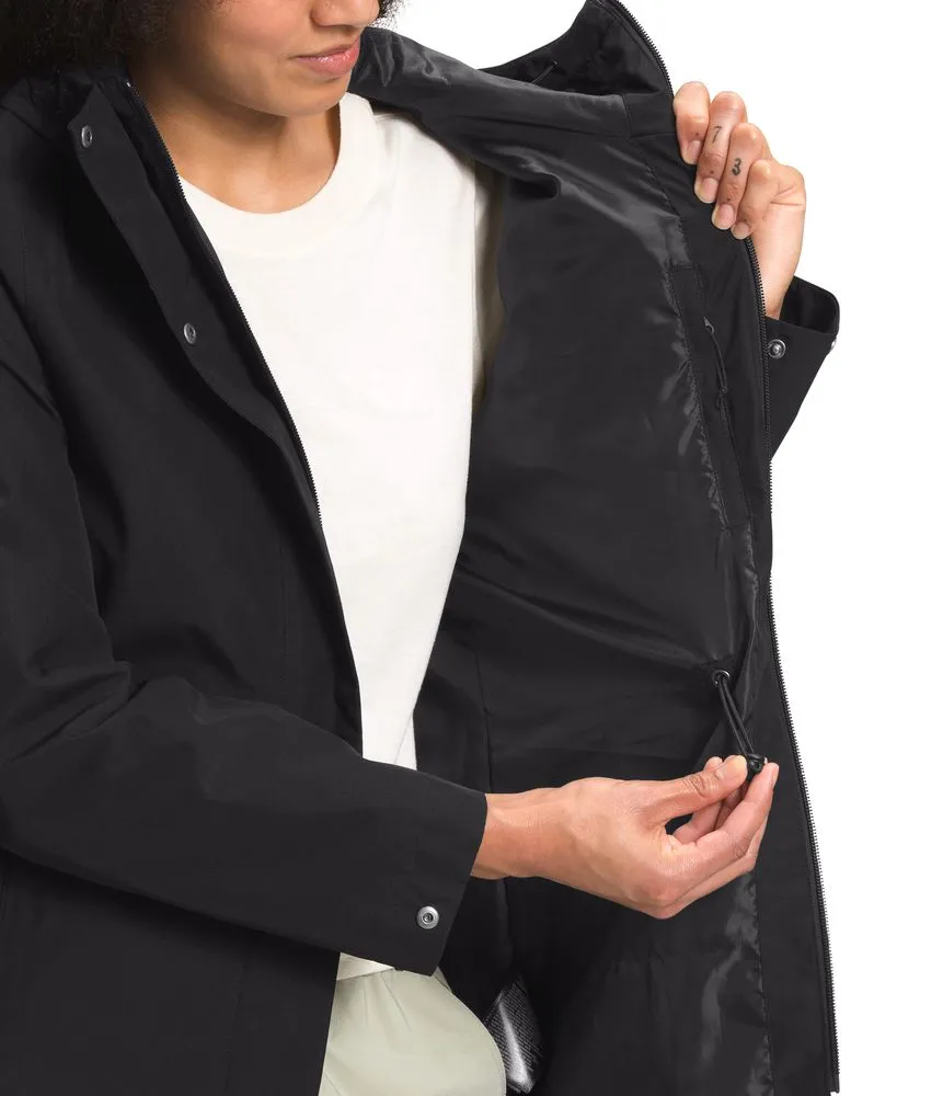 Chaqueta Woodmont Parka Negra Mujer The North Face