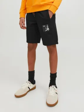 Corte slim Shorts de chándal Junior | Negro | Jack & Jones®