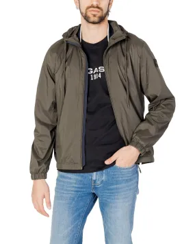 Gas Zip-Up Hooded Blazer