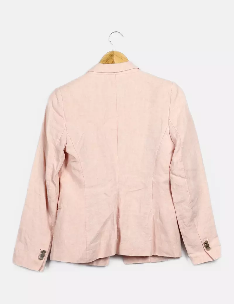 Massimo Dutti Blazer rosa básica