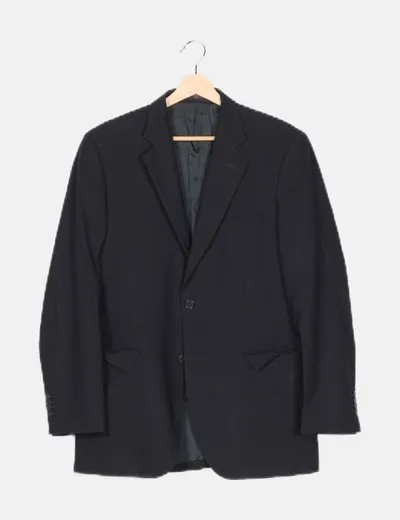 Montini Blazer basica azul marino