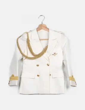 NoName Blazer blanca marinera