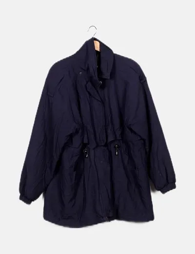 NoName Parka azul marina acolchada