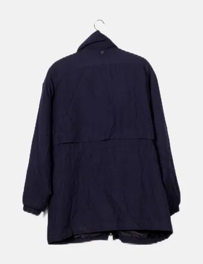 NoName Parka azul marina acolchada