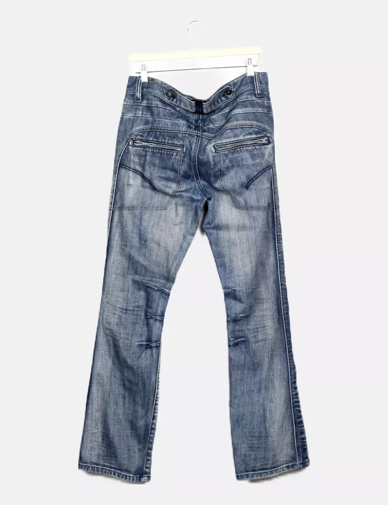 OWK Pantalón azul denim