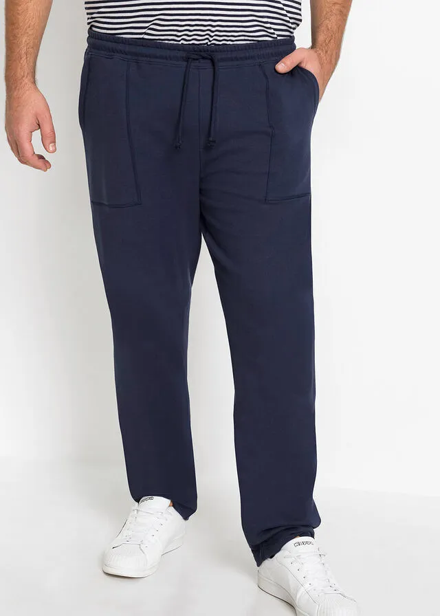 Pantalón de chándal Azul oscuro-gris oscuro jaspeado