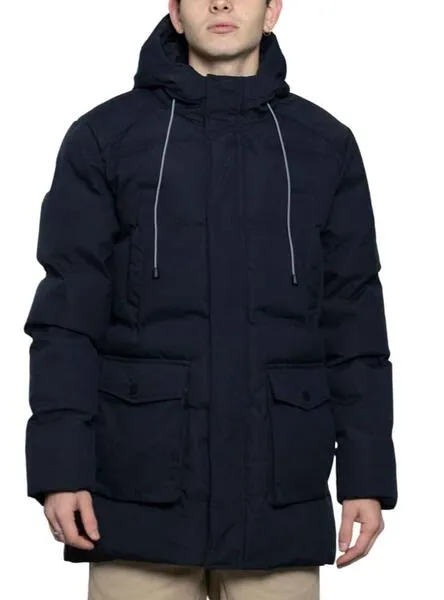 Parka Acolchada Klout Sacro Azul Marino