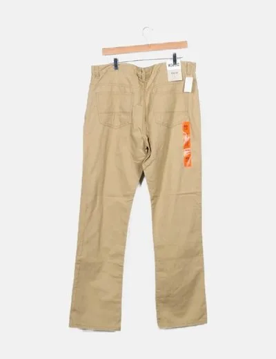 Primark Pantalón pitillo beige