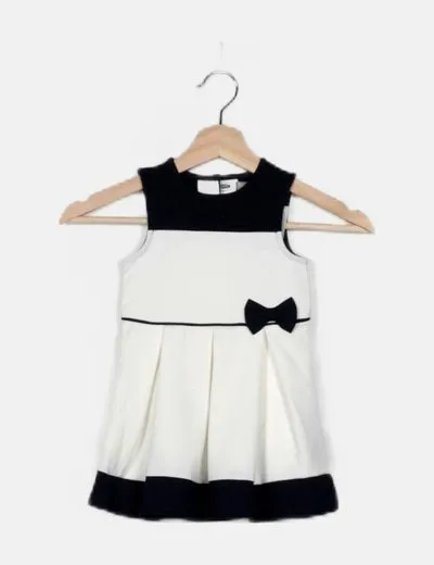 Primark Vestido bicolor lazo