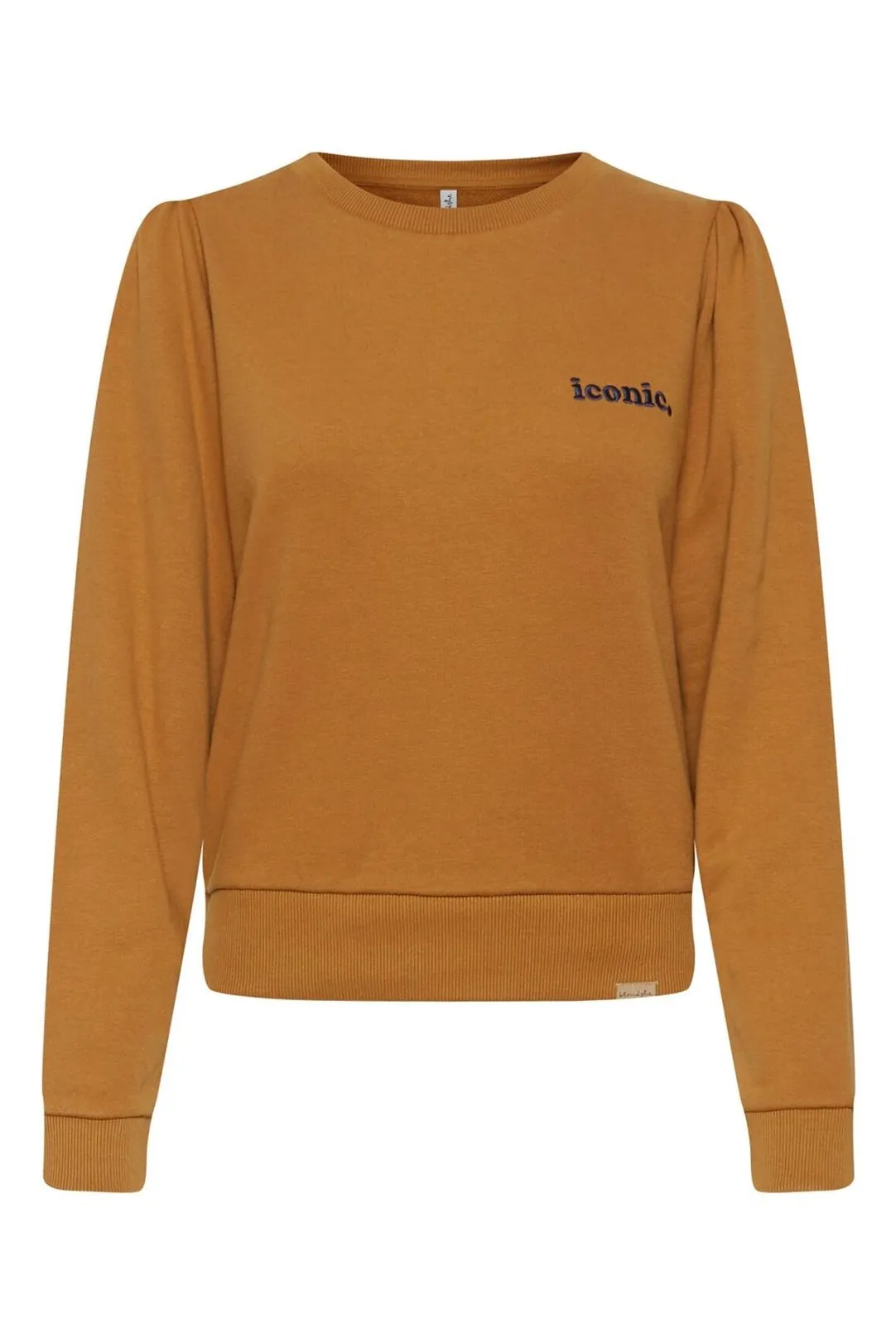 SUDADERA LETRA ICONIC BSBELAMY MARRON