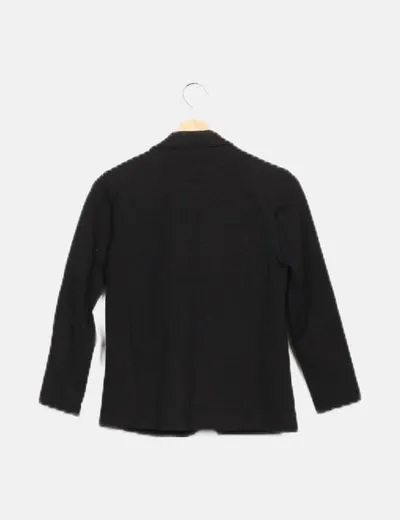 Zara Blazer negra básica